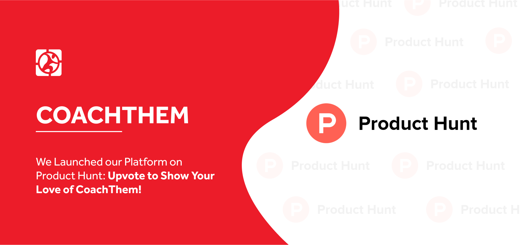We Launched our Platform on Product Hunt: Upvote to Show Your Love of CoachThem!