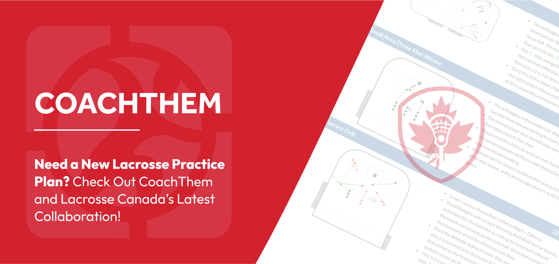 Need a New Lacrosse Practice Plan? Check Out CoachThem and Lacrosse Canada’s Latest Collaboration!