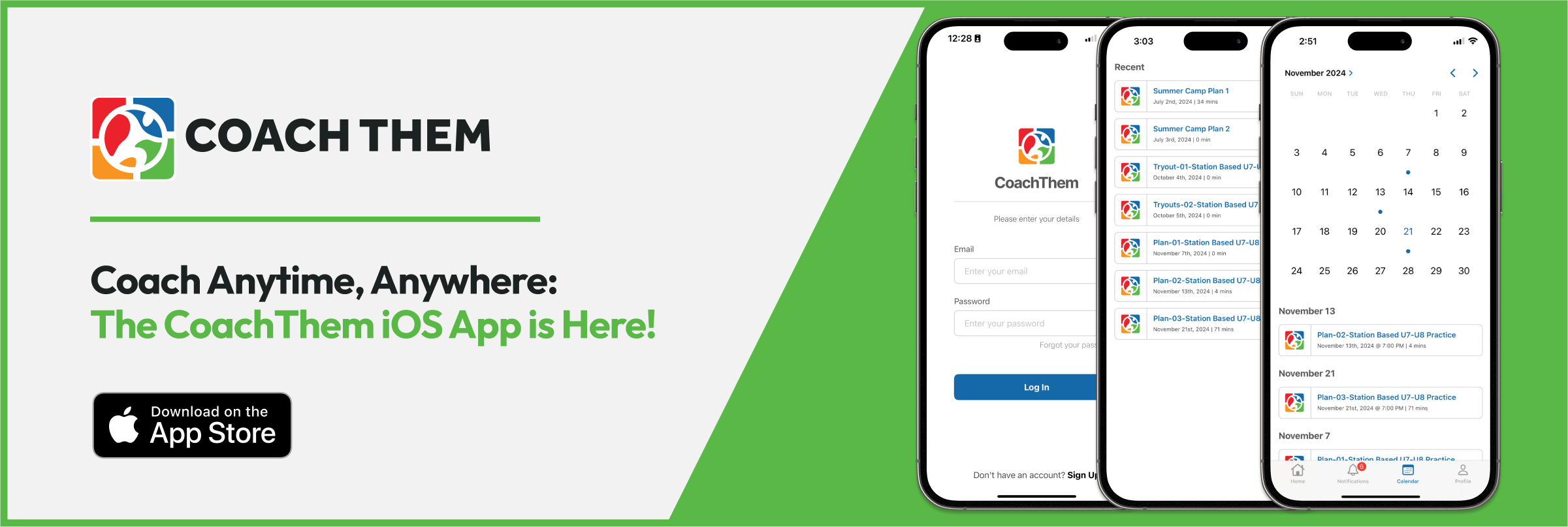 Coach on the Go: The CoachThem iOS App is Here!