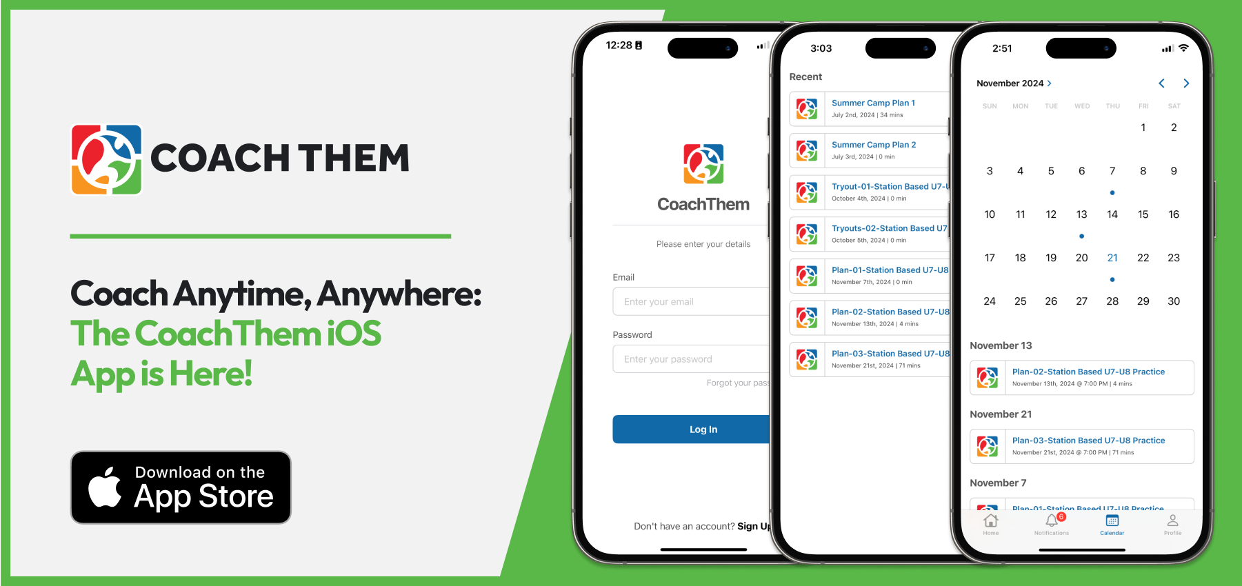 Coach on the Go: The CoachThem iOS App is Here!