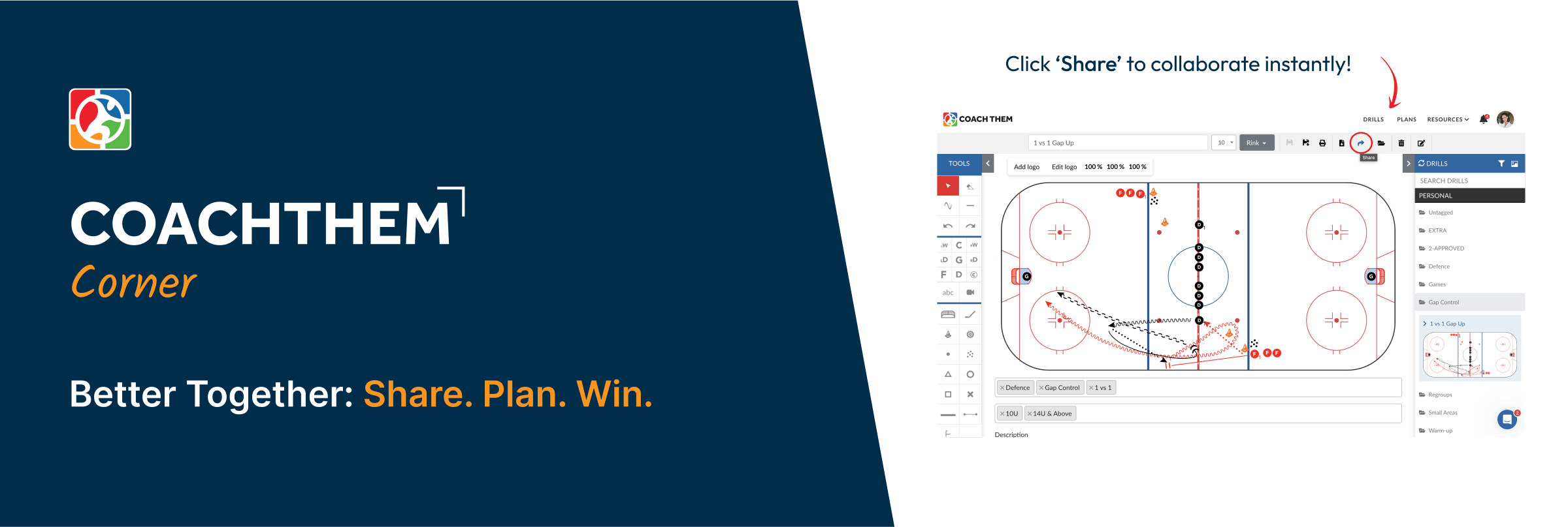 Sharing Drills: The Complete Guide to Collaboration on CoachThem
