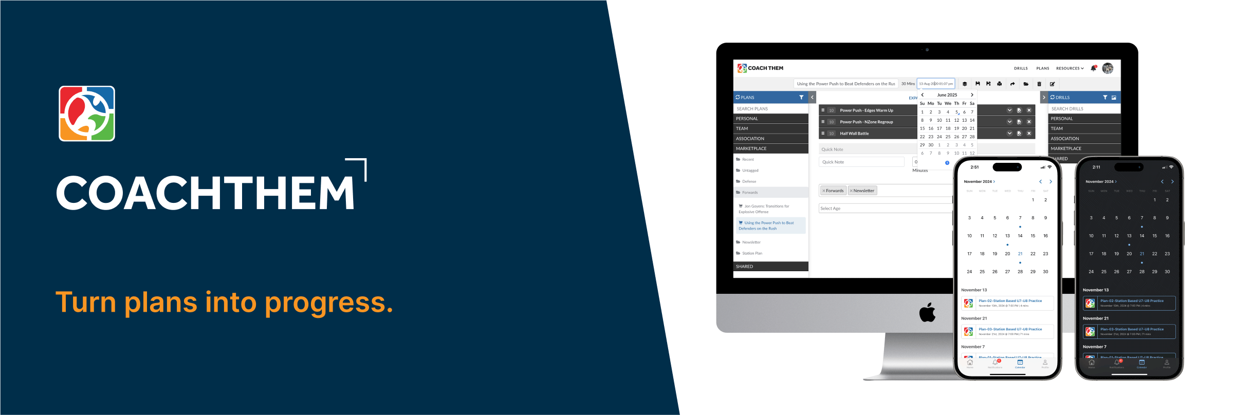 Scheduling Made Simple: Managing Your Off-Season Calendar with CoachThem