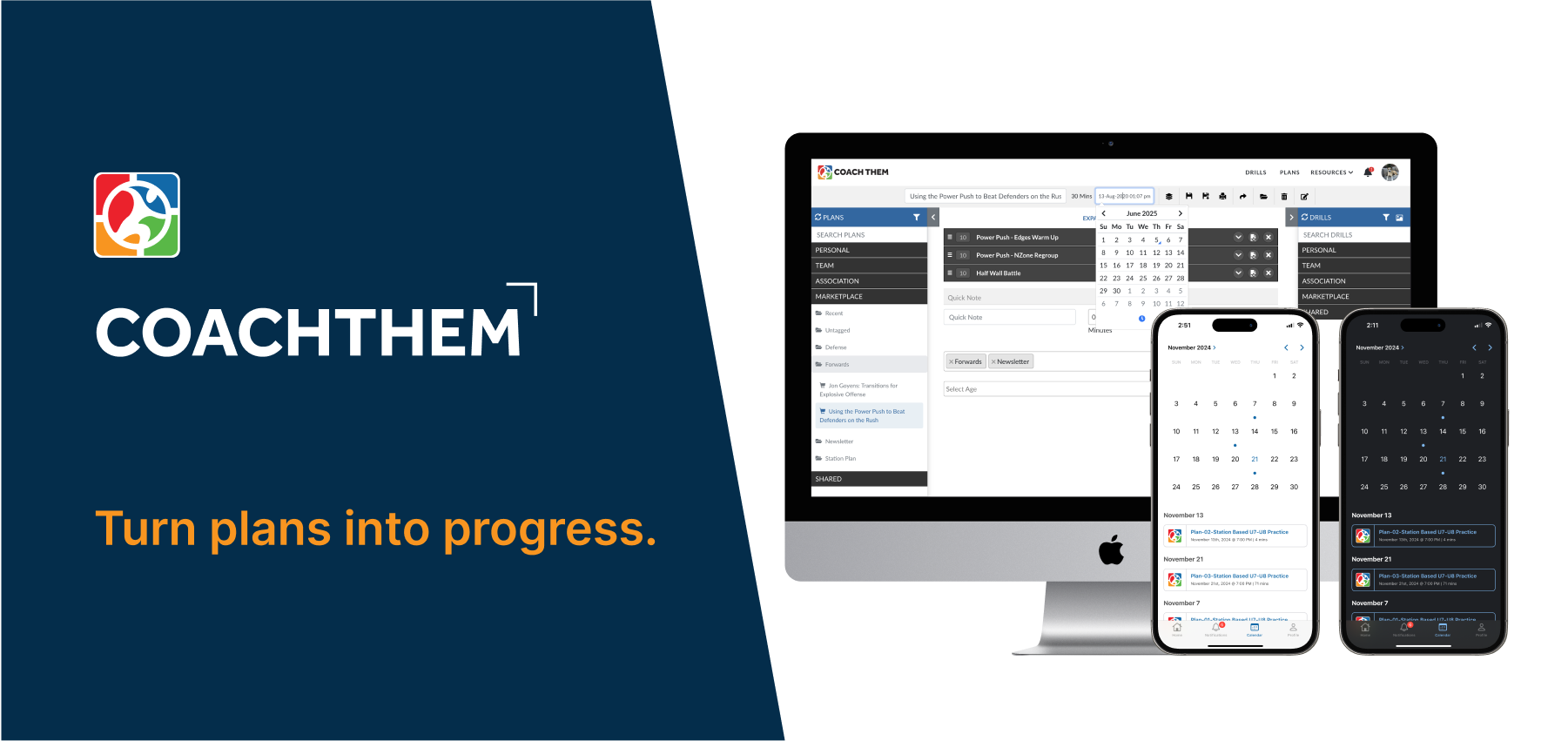 Scheduling Made Simple: Managing Your Off-Season Calendar with CoachThem