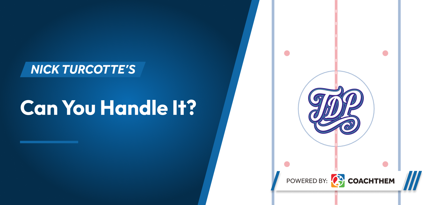 Nick Turcotte’s Stickhandling Drills for Better Puck Control and Peripheral Vision